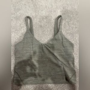 Super cute grey align tank!!